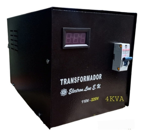 Transformador Reductor 4kva Entrada220v Salida 110v Regleta