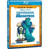 Blu-ray 3d Universidade Monstros Blu-ray 3d+blu-ray 2 Discos