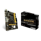 Mother B Biostar B450m Ddr4 Socket Am4 Hdmi Vga Nueva