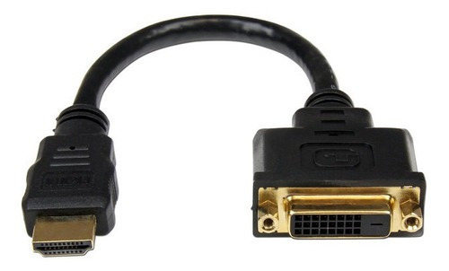 Adaptador Hdmi A Dvi - Dvi-d Hembra - Hdmi Macho 20cm