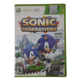 Sonic Generations Xbox 360 Original Em Mídia Física