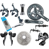 Grupo Shimano Claris R2000 8 Velocidades Kit Bicicleta Ruta