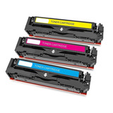 Kit 03 Toner Compativel Cb541a Cb542a Cb543a Cp1215 Cp1525