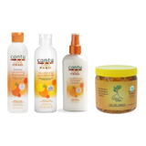 Cantu Shampoo+acondicionador+desenredante+gel 500g Niños