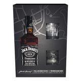 Whisky Jack Daniels Con Vasos Con Relieve Importado Recoleta