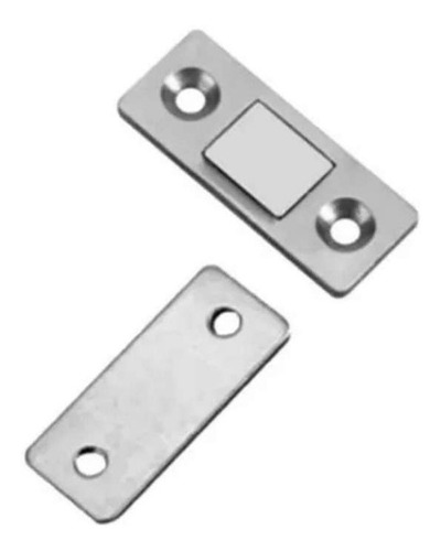 Reten Iman Magnetico Chato Fino Puerta Mueble Metalico