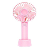 Mini Ventilador Recargable Portátil Abanico 20cm Calor