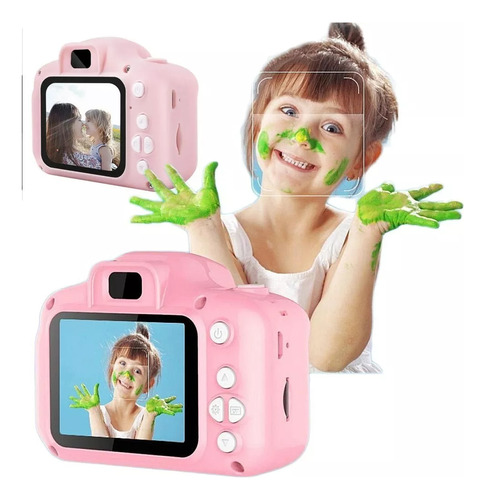 Mini Câmeras Digitais Máquina Fotográfica Infantil Digital