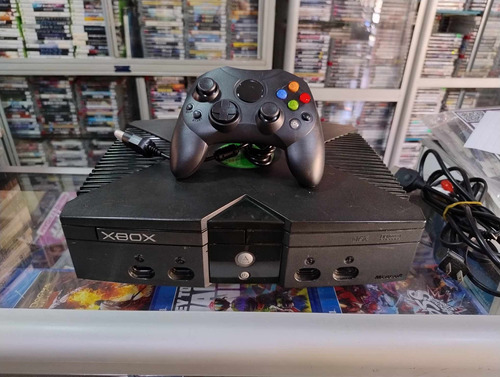 Consola Xbox Clásico Con Juegos , 2 Controles 