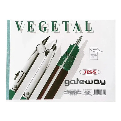 Papel Albanene Gateway 90\u002F95g Carta, Block\u002F25 Hojas Color Transparente | MercadoLibre