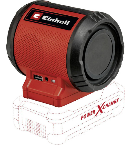 Parlante Portátil Inalámbrico Bluetooh 5.0 Einhell Tc-sr 18