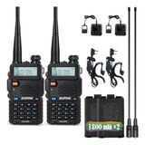 Baofeng Radio Uv-5r (vhf Y Uhf) Con 2 Baterias Recargables,