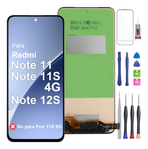 Para Xiaomi Redmi Note 11/ 11s 4g/ Note 12s Pantalla Lcd