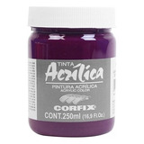 Tinta Acrílica Corfix 250ml Laca Magenta 105 Gr 2