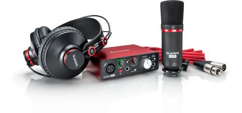 Interface Audio Externa Focusrite Scarlett Solo Studio Kit