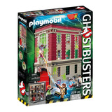 Juego Playmobil Ghostbusters Cuartel Parque De Bomberos 228 Piezas 3+