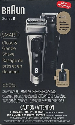 Barbeador Braun Series 8 8567cc