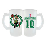 Tarro Cervecero 16 Oz Nba Boston Celtics Personalizado