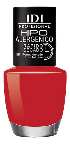 Idi Make Up Esmalte Uñas Hipoalergenico Color 10 Red