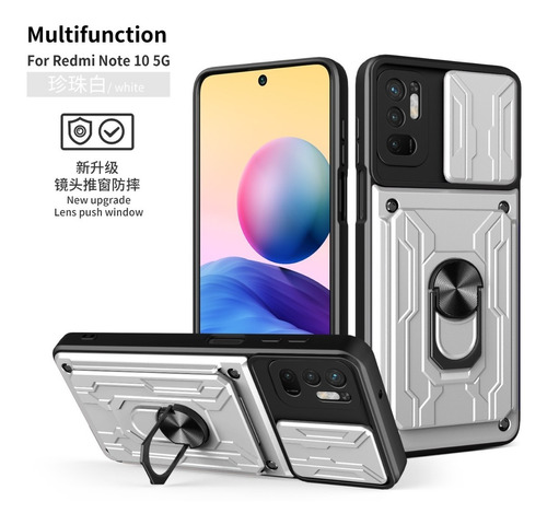 Funda Para Xiaomi Tapa Deslizante Case + Cristal Templado