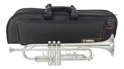 Trompete Em Si Bemol Yamaha Ytr-2330s Prata C/ Case