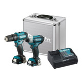 Kit Makita Furadeira + Parafusadeira De Impacto 12v Cxt