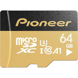 Cartão De Memória Pioneer Com Adaptador Sd 64gb