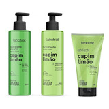 Kit De Banho Capim Limão Corporal E Facial Labotrat