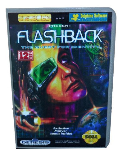 Flashback  Repro Sega Genesis Americano Con Caja