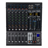 Mezladora Gc Nx600 Audio Mixer Profesional 99 Dsp 6 Canales