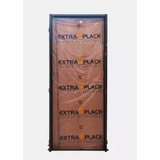 Puerta Placa Extraplack 80cm Cedro Pared Durlock