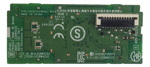 Módulo Wi-fi Bluetooth Lgsbwac02 Tv LG 50un8000psd