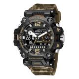 Reloj Smael Hombre Camuflaje Deportivo Tacticos Camping