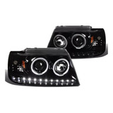 Par De Faros Led Ford Explorer 2002 2003 2004 2005 Negros