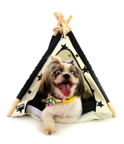 Mini Tipi De Tela Para Mascota