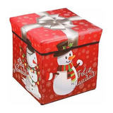 Caja De Regalo De Navidad Organizadora Decoración Navideña