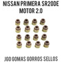 Juego Goma Gorro Sello Valvula Nissan Primera Sr20de 2.0  Nissan Primera