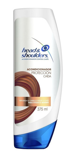 Shampoo Head & Shoulders Protección Caída Con Cafeína  375ml