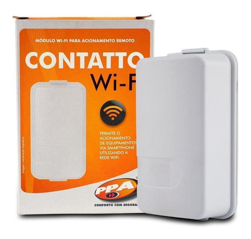 Contatto Wifi Ppa Abre Pelo Celular Portão Alarme Cerca