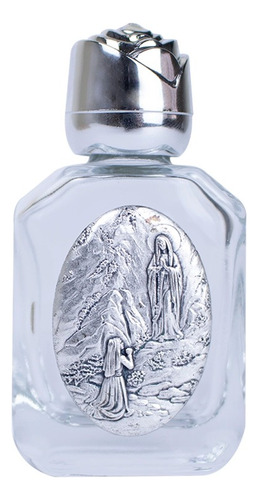 Botella Para Agua Bendita O Aceite - Virgen De Lourdes