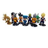 Figuras De Dragon Ball Super Hero - Set De 9 Piezas