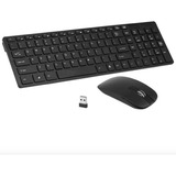 Kit Teclado + Mouse Inalambrico Español Qwerty