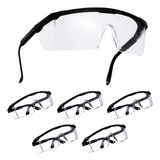 Lentes Gafas Protectores Filtro Uv Uso Rudo 6 Piezas