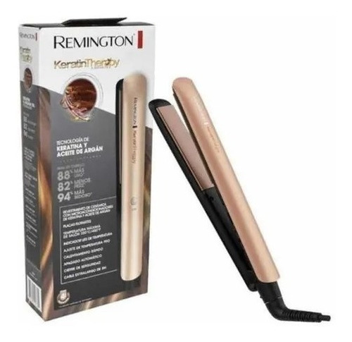 Nueva Plancha Remington Keratina-árgan 8599 Original +ob