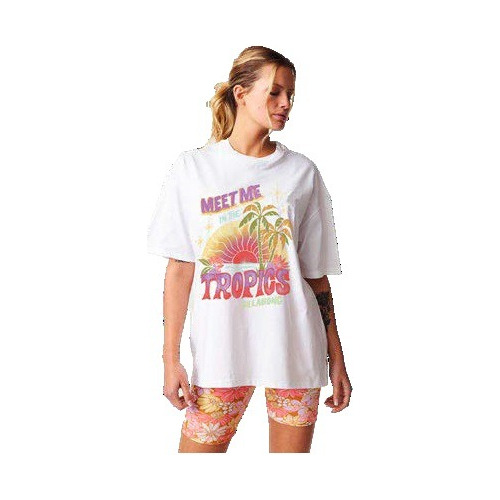 Remera Billabong In The Tropics Tee Mujer Oversize