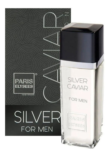 Perfume Silver Caviar Paris Elysses 100ml Edt