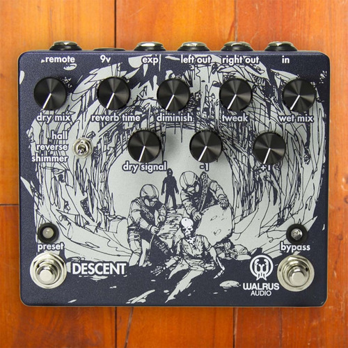 Pedal Walrus Audio Descent Reverb/octave Machine