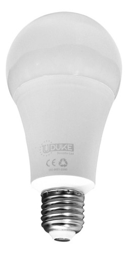 Bombillo Led 18w Uduke Luz Dia E27 Multivoltage (6500k)