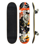 Skate Semi Profissional Masculino Feminino Street Completo 