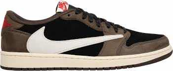 Tenis Jordan 1 Low Travis Scot Moca Talla 26mx